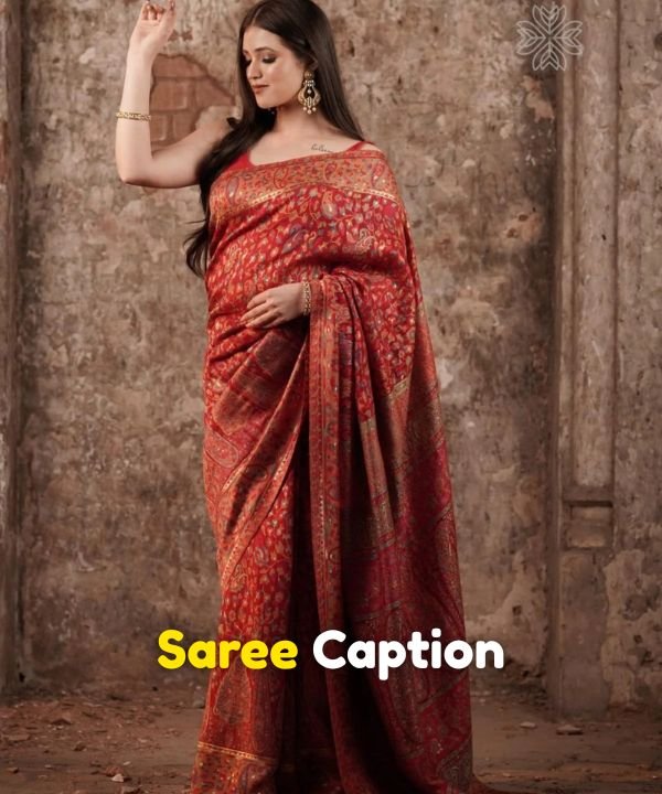 Saree Caption
